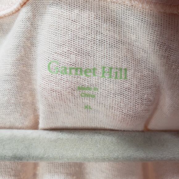 Garnet Hill Cream Long Sleeve Blouse - Picture 8 of 13